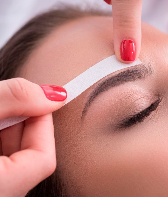 eyebrow wax